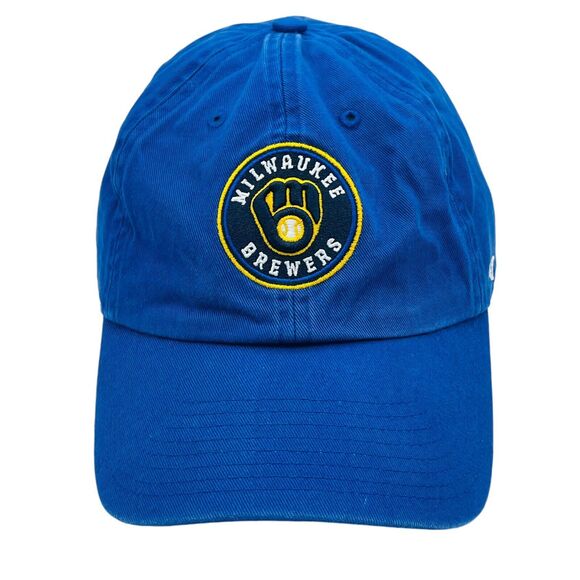 Other - Milwaukee Brewers 47' Brand Retro Logo Navy Blue Clean Up Adjustable Hat - NWOT